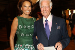 Verleihung " Wolfgang Schüssel Preis" durch die Internationale Salzburg Association im Festspielhaus Salzburg
Salzburger Festspiele 2018
Foto: Franz Neumayr    17..8.2018
Im Bild Dieter und Ursula Soltmann