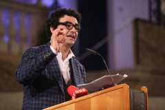 Verleihung " Wolfgang Schüssel Preis" durch die Internationale Salzburg Association im Festspielhaus Salzburg
Salzburger Festspiele 2018
Foto: Franz Neumayr    17..8.2018
Im Bild Laudator Rolando Villazon