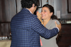Verleihung " Wolfgang Schüssel Preis" durch die Internationale Salzburg Association im Festspielhaus Salzburg
Salzburger Festspiele 2018
Foto: Franz Neumayr    17..8.2018
Im Bild Rolando Villazon und Cecilia Bartoli