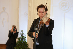 Verleihung des Wolfgang Schüssel Preis an Musikerin Anne Sophie Mutter in der Residenz Salzburg
Mit EU Präsidentin Ursula van der Leyen
Foto: Franz Neumayr     19.9.2025